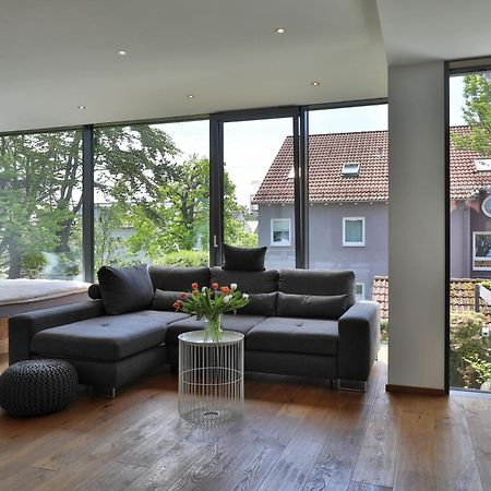 Moderne Studio-Wohnung Gersthofen Luaran gambar