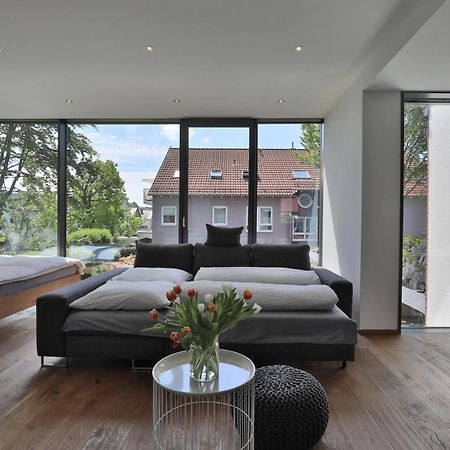 Moderne Studio-Wohnung Gersthofen Luaran gambar