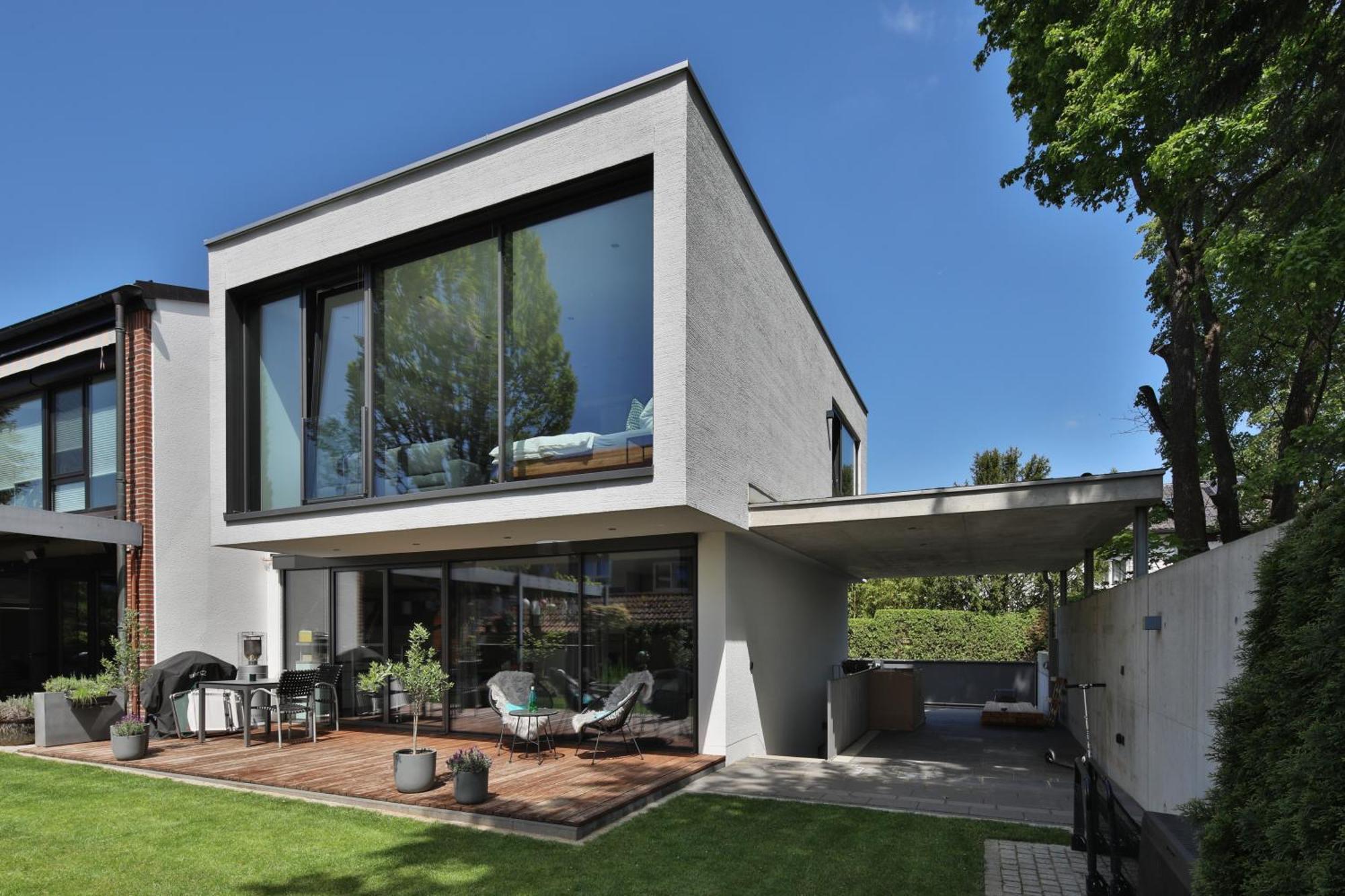 Moderne Studio-Wohnung Gersthofen Luaran gambar