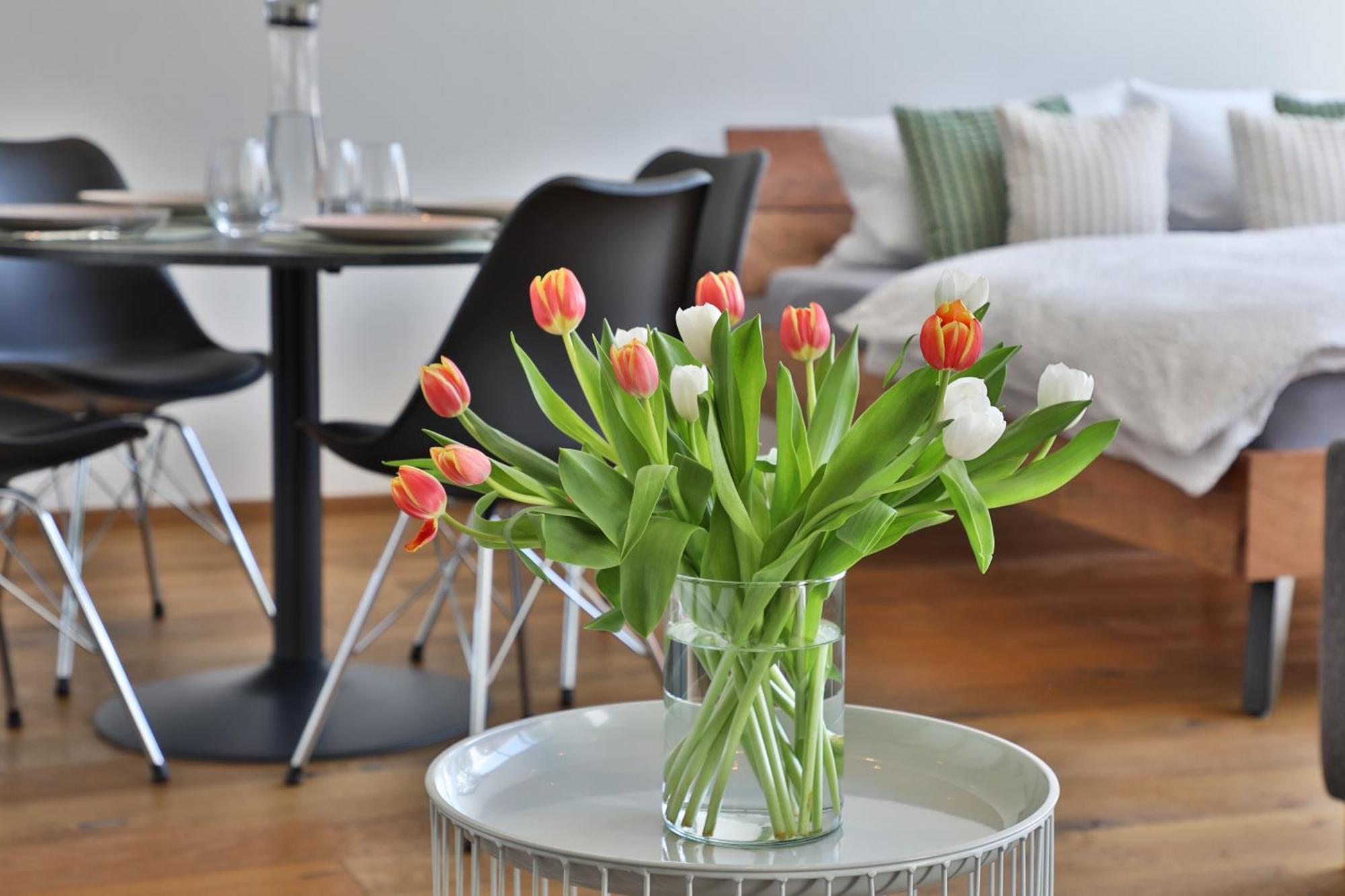 Moderne Studio-Wohnung Gersthofen Luaran gambar