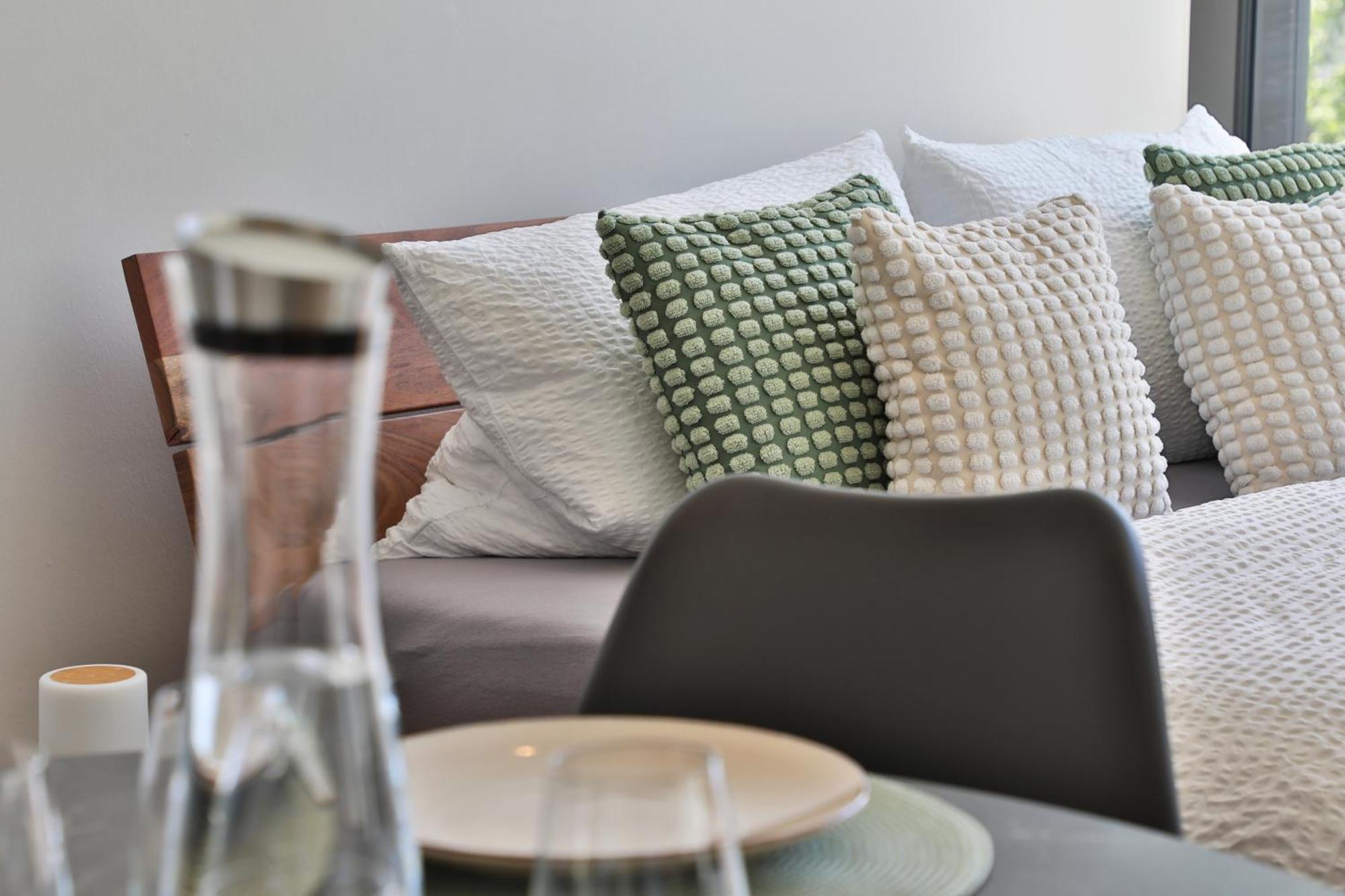 Moderne Studio-Wohnung Gersthofen Luaran gambar